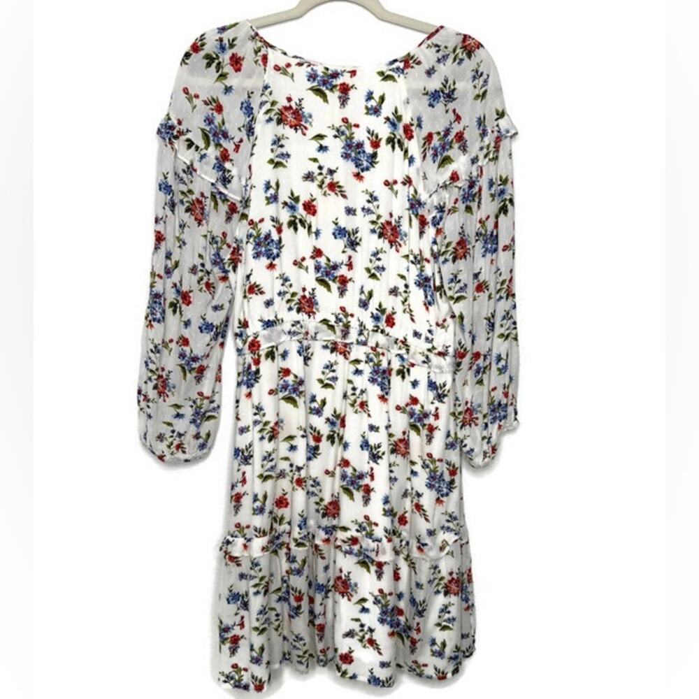 Good Hart Womens Tarpon Spring Knee Dress Size Medium Cottagecore Tea Graduation - Picture 4 of 10